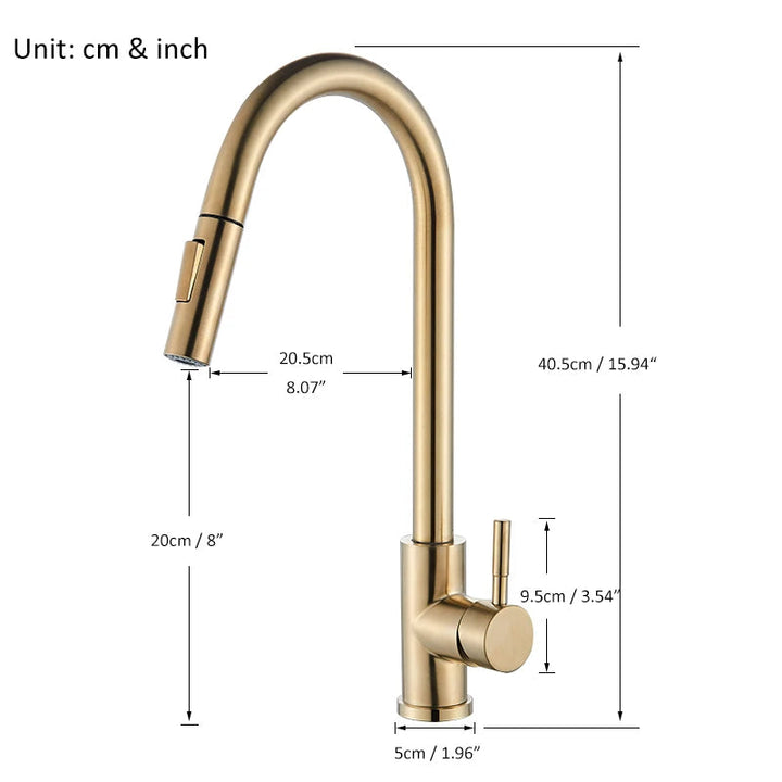Kitchen Faucet Caloon Rome Tap 360 Rotation Faucets for Kitchen Hauos Decor 