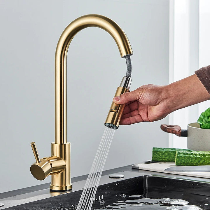 Kitchen Faucet Caloon Rome Tap 360 Rotation Faucets for Kitchen Hauos Decor 